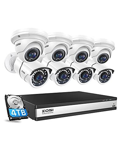 Introducing Zosi K Ports Ch Nvr Mp Poe Security Camera System