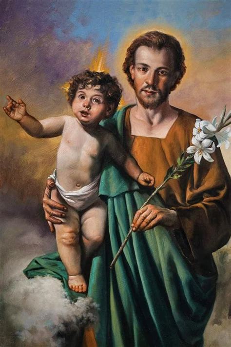 Saint Joseph By Manuel Farrugia Saint Joseph Art St Joseph Catholic