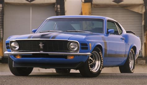 Grabber Blue 1970 Boss 302 Ford Mustang Fastback Photo Detail