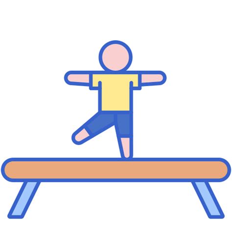 Balance Beam Free Sports Icons