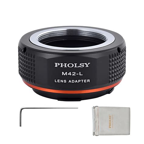 Buy Pholsy Lens Mount Adapter M To L Compatible With M Mm Screw