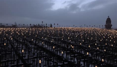 Millones De Cruces En El Cementerio M S Grande Del Mundo Iluminan