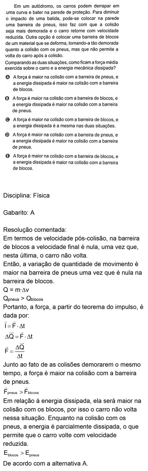 Questão ENEM 105 Azul ENEM 2022 FTD Resolve