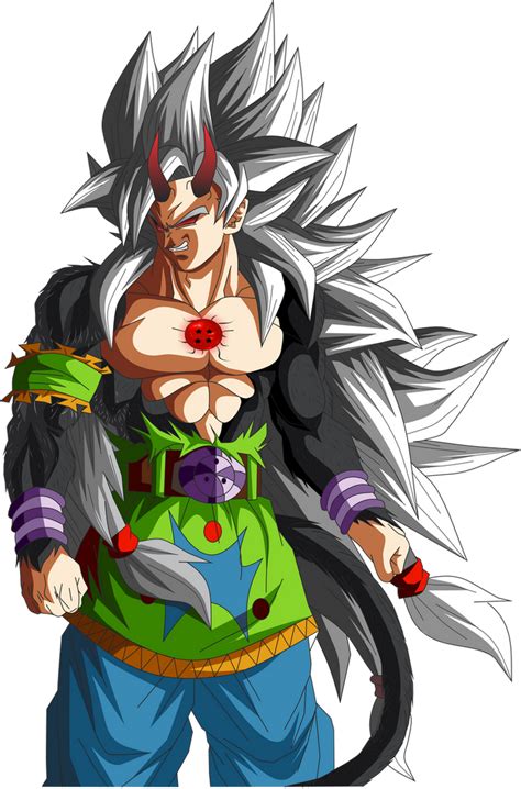 Goku Ssj6 Full Power Dbaf Color 2 By Masterartzl On Deviantart