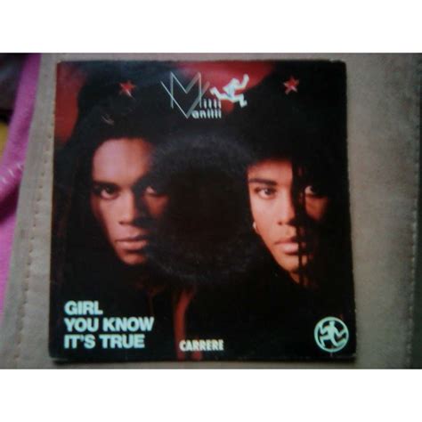 Milli Vanilli Girl You Know Its True De Milli Vanilli Girl You