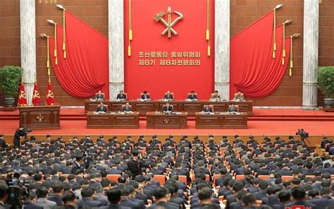 朝鲜劳动党召开八届八中全会 金正恩出席 Telegraph