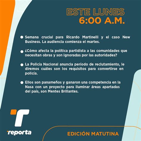 Telemetro Reporta On Twitter Semana Crucial Para Ricardo Martinelli Y