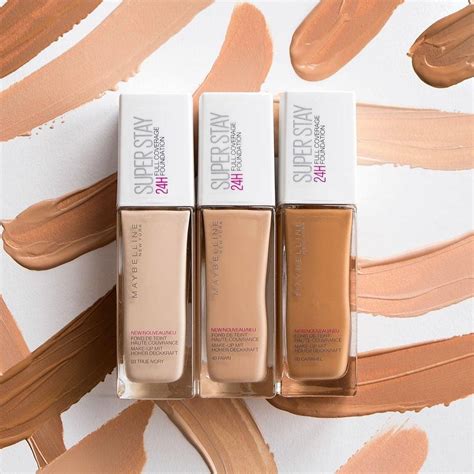 Kem N N L U Tr I Maybelline Super Stay H Full Coverage Foundation