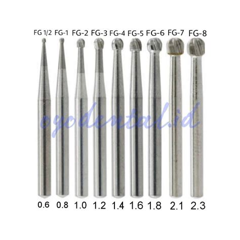 Jual Dental Bur Carbide Tungsten FG1 FG2 FG3 FG4 FG5 Bur Tulang Metal