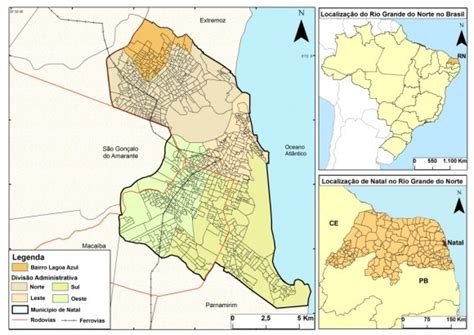 Qual Bairro De Natal Menor Rea Territorial Brechando