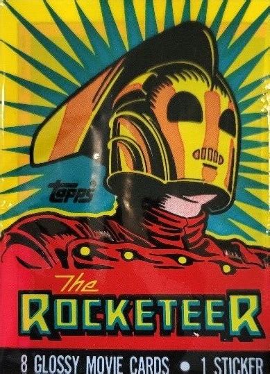 Topps The Rocketeer Movie Trading Cards Box W Sealed Packs Ebay