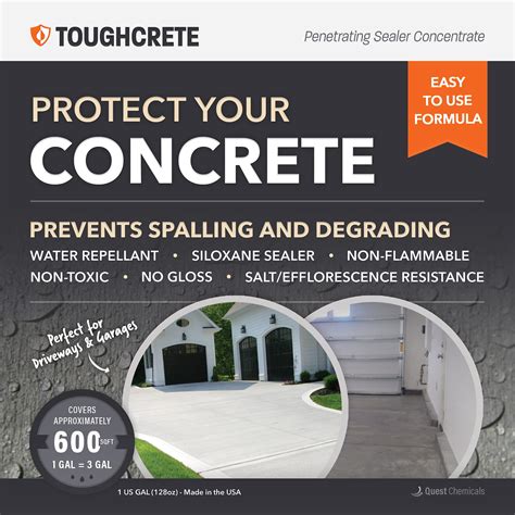 Mua ToughCrete Concrete Sealer - 1 Gallon (Covers 600SqFt) - Concrete