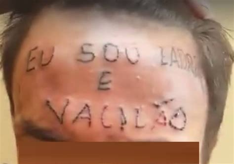 Ladrão vacilão e reincidente Jovem tatuado volta a roubar após