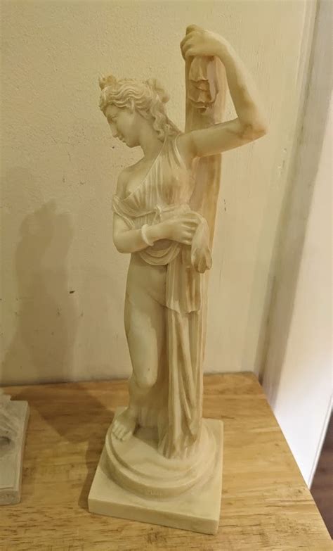 Goddess Venus Aphrodite Kallipygos Erotic Art Alabaster Statue