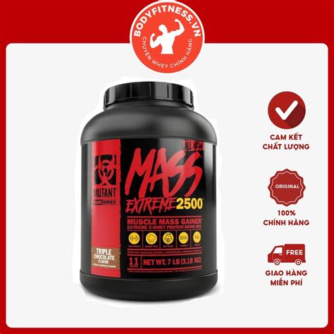 Mutant Mass Xtreme 22lbs Sữa Tăng Cân Tăng Cơ Nhanh Cho Người Tập Thể Hình 10kg Shopee Việt Nam