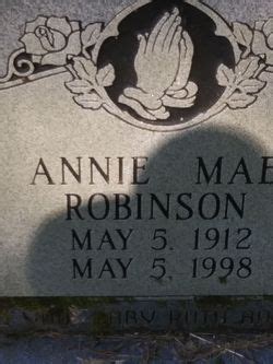 Annie Mae Robinson 1912 1998 Find A Grave Memorial