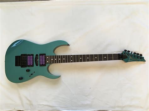 Rare Mij Japan Light Teal Ibanez Rg Rg Electric Guitar Reverb