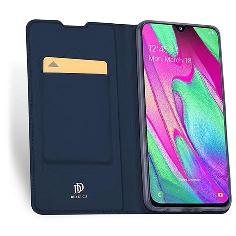 Dux Ducis Skin Pro Samsung Galaxy A Flip Case Dark Blue