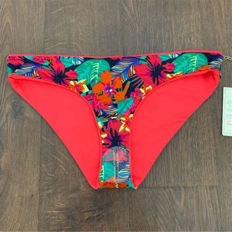 Maaji Swim Maaji Mango Sublime Reversible Bikini Bottom M Nwt