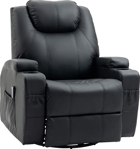 Comhoma Fauteuil Inclinable De Massage à Bascule Avec Chauffage Moderne