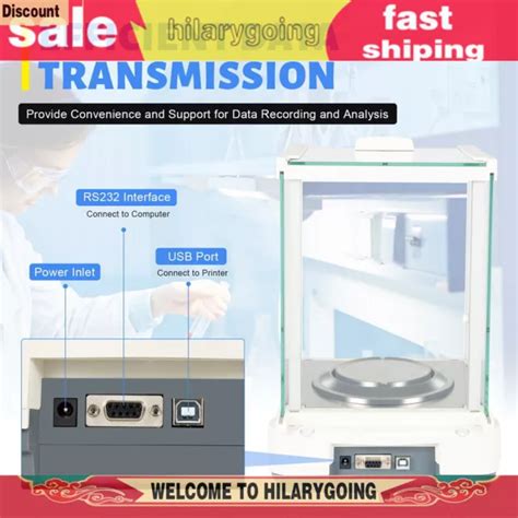 B Scula De Laboratorio De Precisi N De Balanza Anal Tica Electr Nica Digital X G