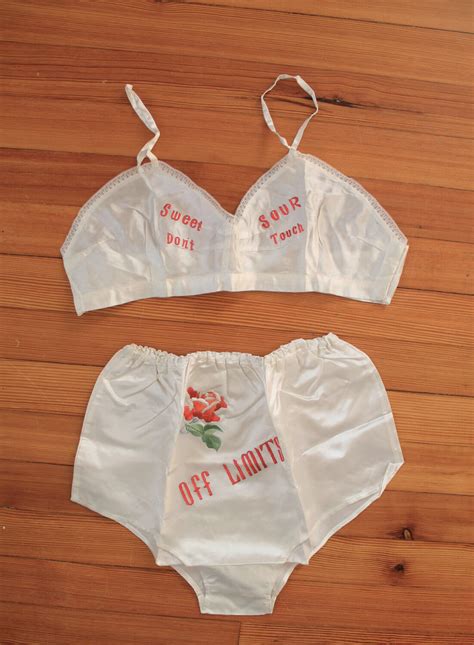 Keep Your Pants On Honey Until I Come Home The Kitschy Allure Of Embroidered WWII Lingerie
