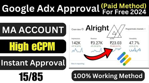 Alright Adx How To Get Google Adx Approval Free Adsparc Adx