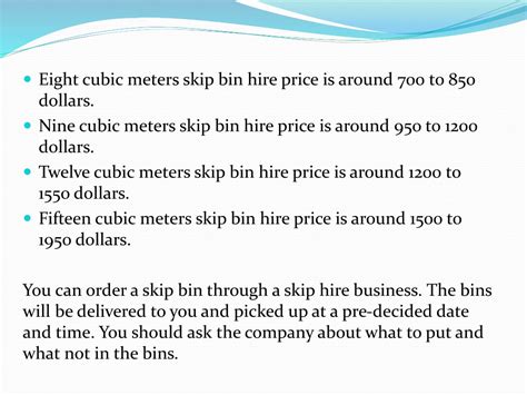 PPT HOW MUCH DOES IT COST TO HIRE A SKIP BINS ADELAIDE PowerPoint