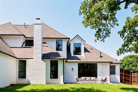 Andersen Black 100 Series Contemporary Windows Cedar Hill Tx Modern House Exterior Dallas