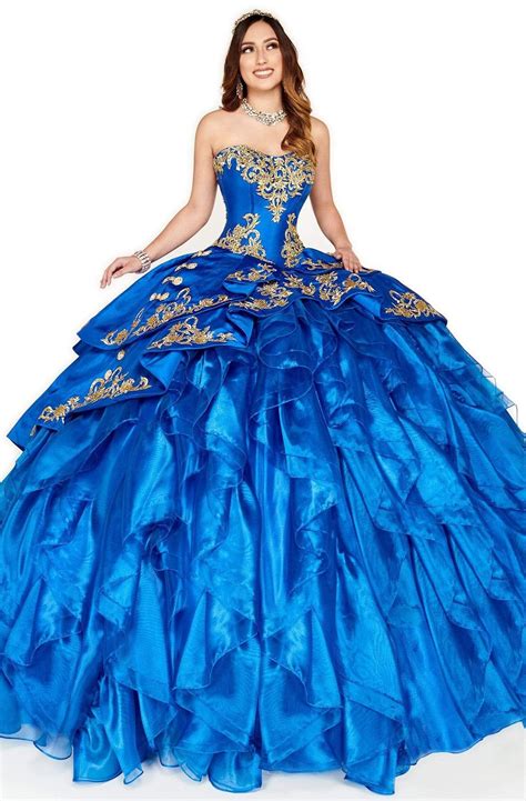 Mary's Quinceanera Dresses - MQ3049 Semi-Sweetheart Ruffle Ballgown