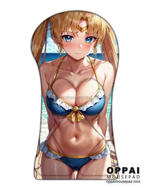 Sailor Venus Half Body Sailor Moon Anime Boob Mouse Pad Giant D