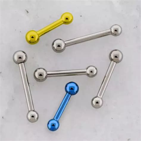 14g Externally Threaded Barbells