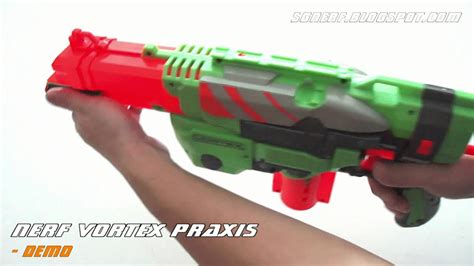 Nerf Vortex Praxis Demo Range Test YouTube