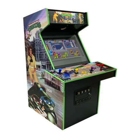 Ninja Turtles 4 Player Arcade - Newark Arcade Rentals