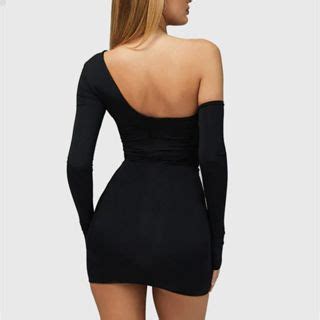 Vestido Curto Suplex Manga Longa Recorte Gringa Bojo Shopee Brasil