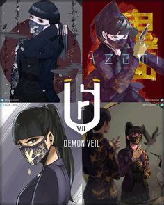 22 Azami ideas in 2022 | rainbow six siege art, rainbow, rainbow 6 seige