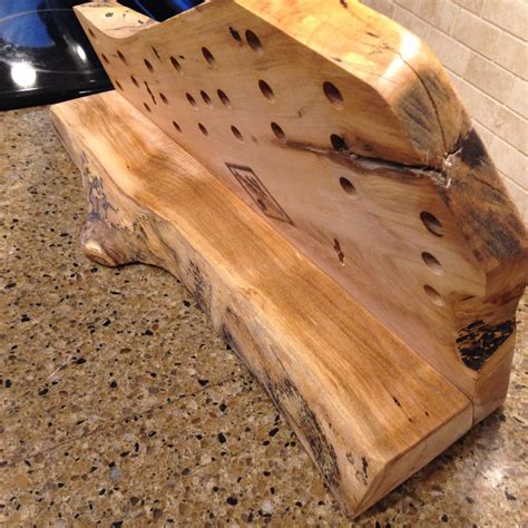 Here Is Our Countertop Style Kitchen Knife Holder The View From The