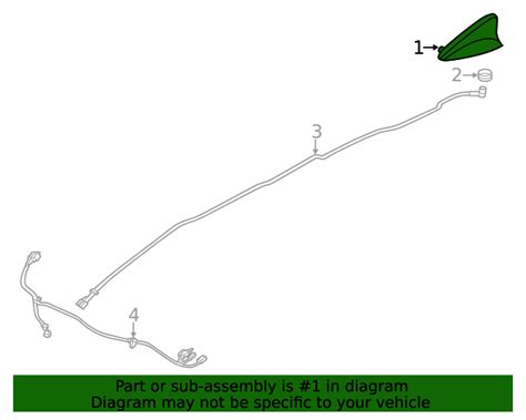 96210 B8300 M8S Antenna 2019 Hyundai World OEM Parts Hyundai