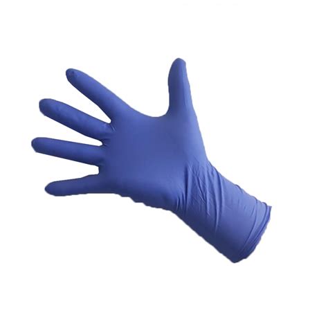 GANTS NITRILE NON POUDRÉ BLEU FONCÉ