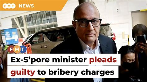 Ex Spore Minister Iswaran Pleads Guilty To Bribery Charges Youtube