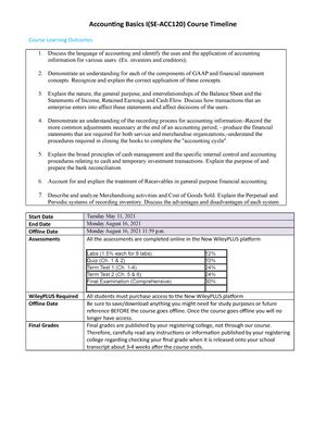 Adjustment Notes For Week 6 ACCT 112 Centennial College Studocu