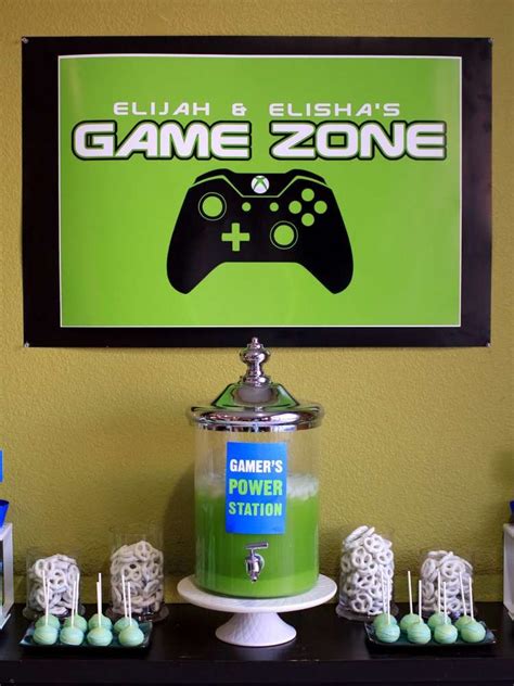 Video Games Birthday Party Ideas