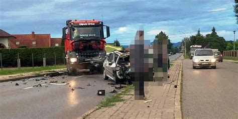 Wstrząsający wypadek w Świniarsku Nie żyje 21 latek policja apeluje o