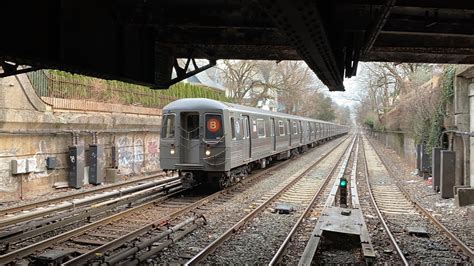 MTA New York City Subway HIGH SPEED R68 R68A B Express Trains Flying