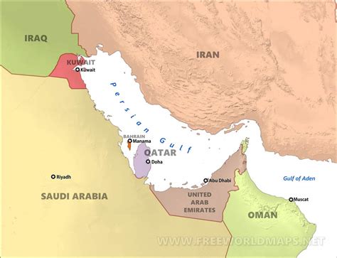 Persian Gulf War Maps