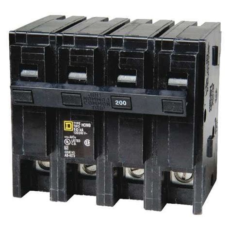 Square D A Pole Miniature Circuit Breaker Hom V Ac