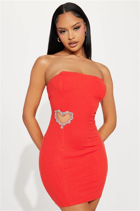 Roux Ribbed Micro Mini Dress Red Fashion Nova Dresses Fashion Nova