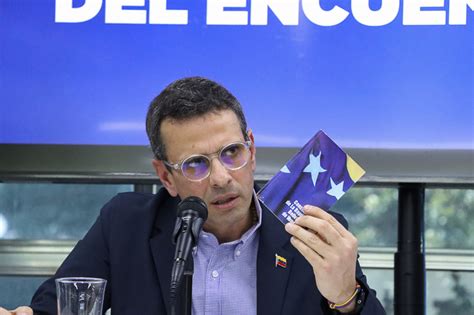 Frases Que Dijo Capriles Radonski Cuando Desisti De Su Candidatura A