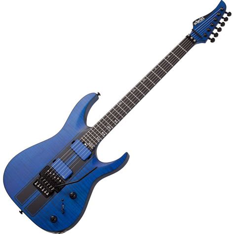 Schecter Banshee GT FR Electric Guitar Satin Trans Blue