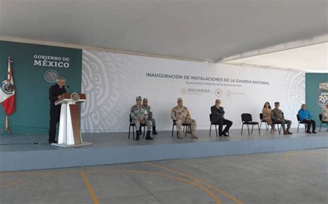 Amlo Inaugura Cuartel De La Guardia Nacional En Tijuana